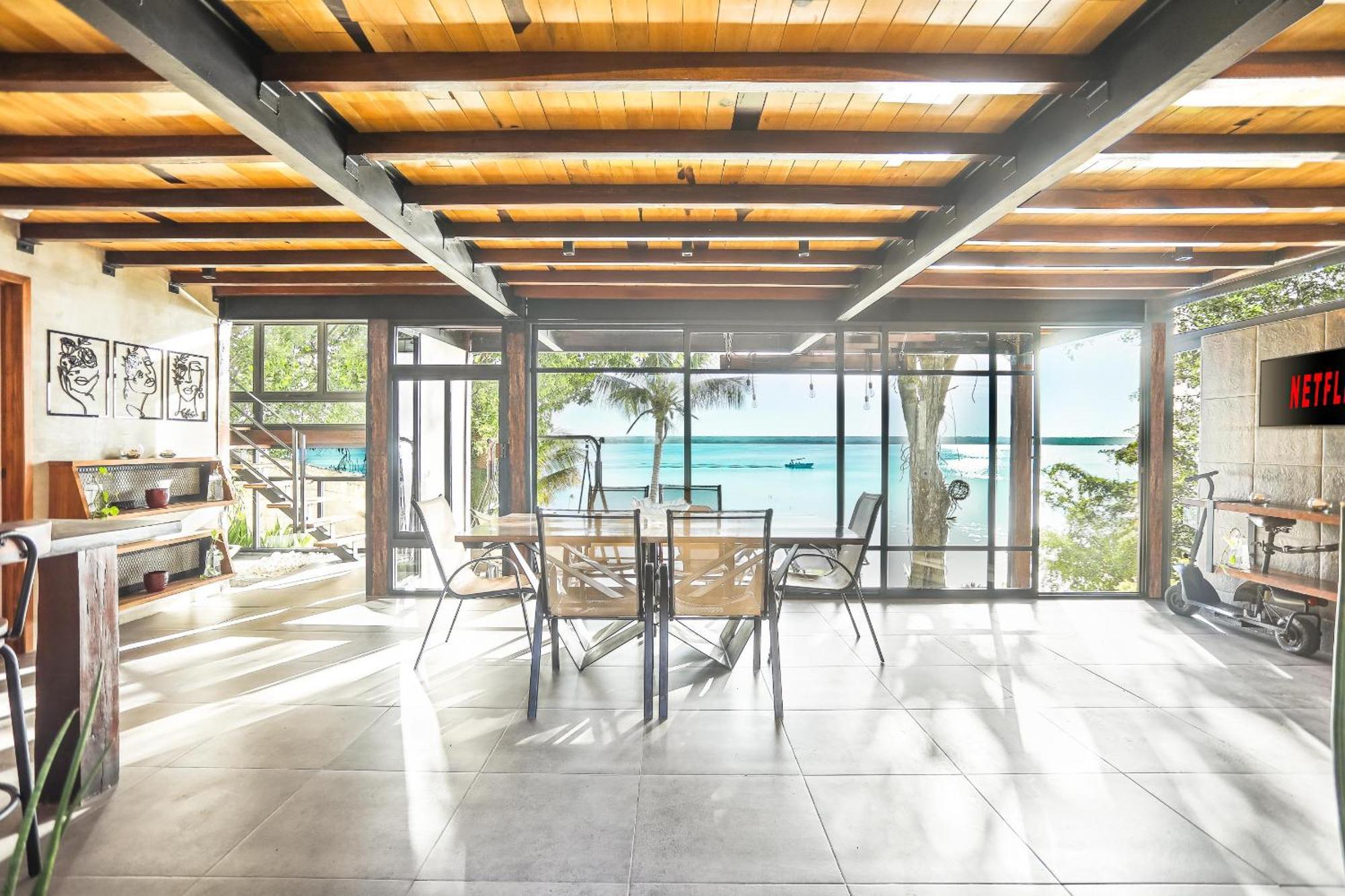 Casa Villa Real- Lagoon Acces And Stunning Views! Бакалар Экстерьер фото